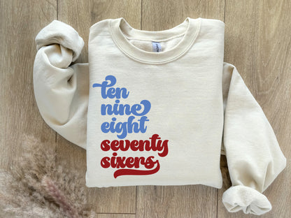 Philadelphia 76ers Lyric Sweatshirt