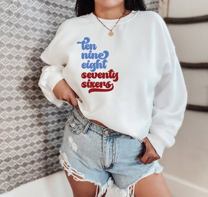 Philadelphia 76ers Lyric Sweatshirt