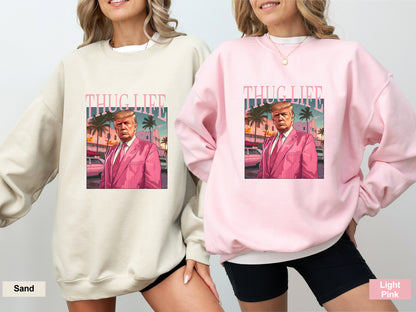 TRUMP Thug Life Crewneck sweatshirt