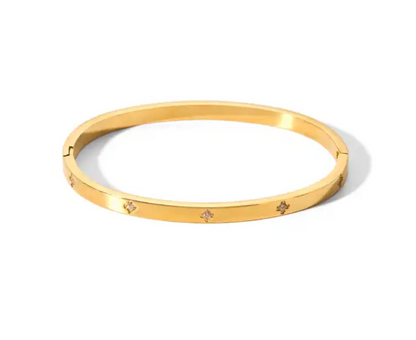 CLOVER || Gold clover/vancleef bangle