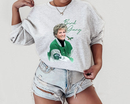 Philadelphia Eagles Princess Diana Bird Gang Womens Crewneck *Bestseller*