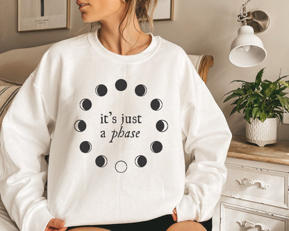 Just a Phase Crewneck Sweatshirt