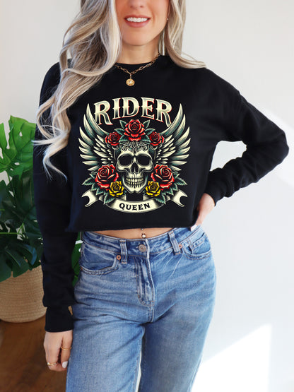 Rider Queen Biker Babe Shirt