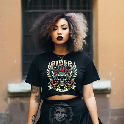 Rider Queen Biker Babe Shirt