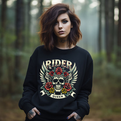 Rider Queen Biker Babe Shirt