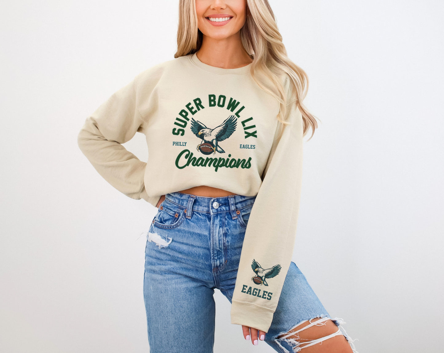 Philadelphia Eagles Superbowl Champions Crewneck